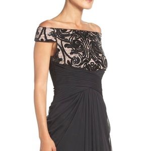 Adrianna Papell Sequined Gown